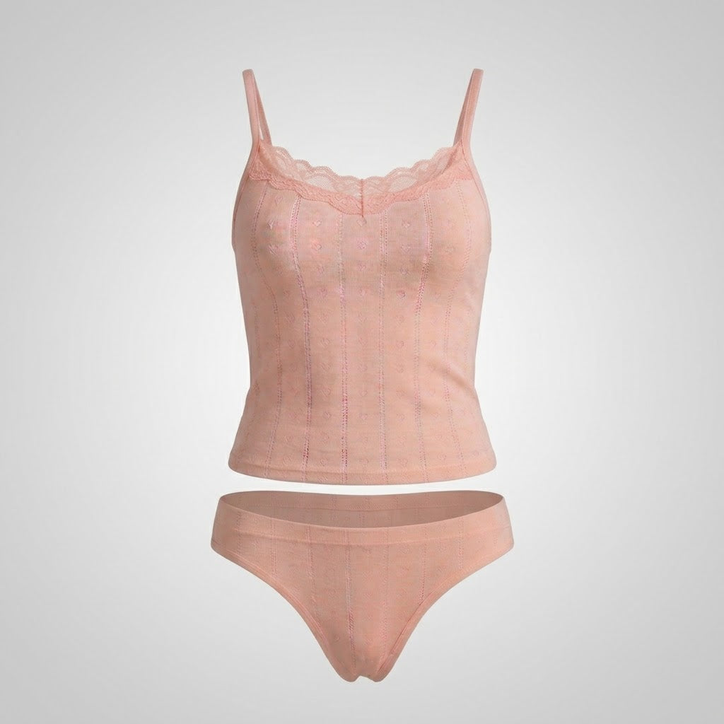 Ivory Bloom Cotton Set