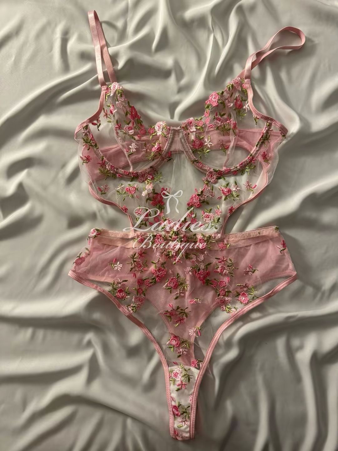 Pink Blossom Bodysuit