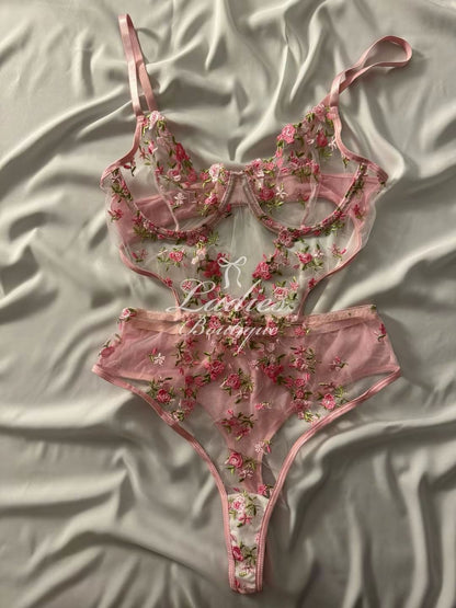 Pink Blossom Bodysuit