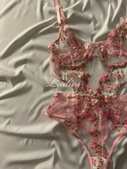 Pink Blossom Bodysuit