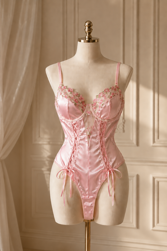 Rosalie Satin Bodysuit