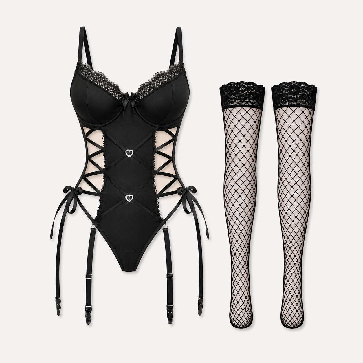 Midnight Heart Bodysuit