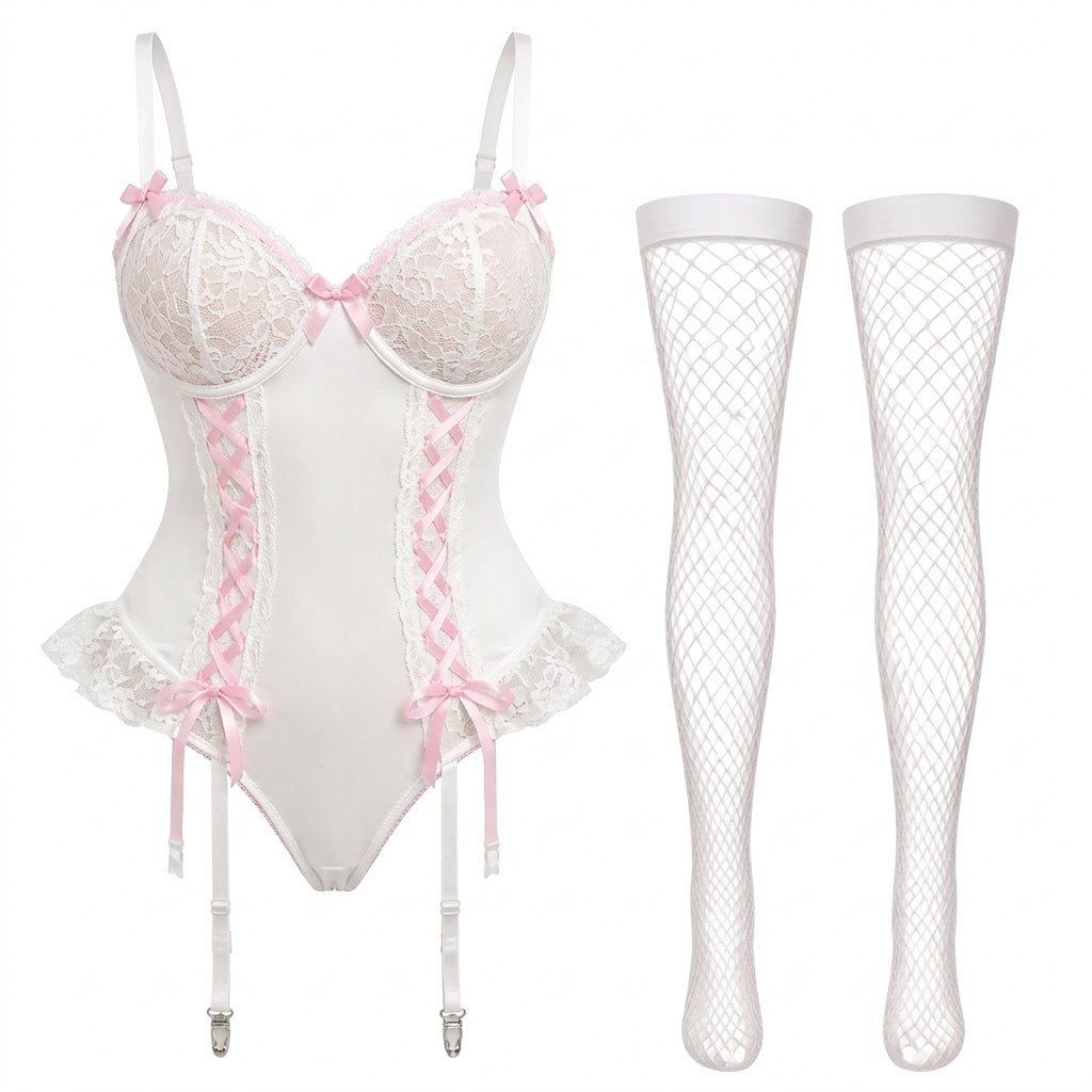 Pink Whisper Bodysuit