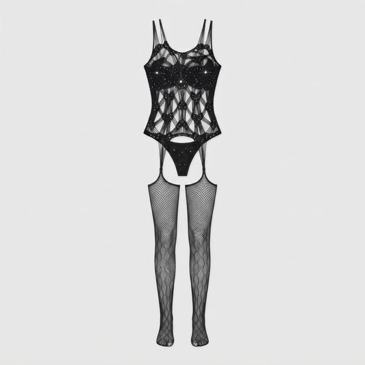 Midnight Muse Lace Set