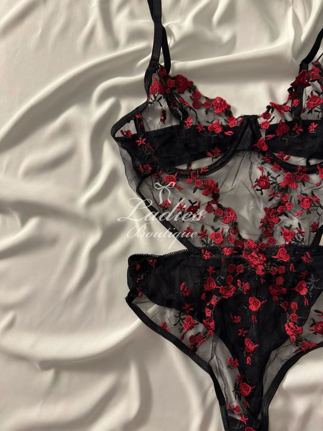 Midnight Blossom Bodysuit