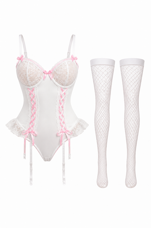Pink Whisper Bodysuit