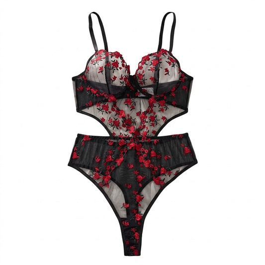 Midnight Blossom Bodysuit