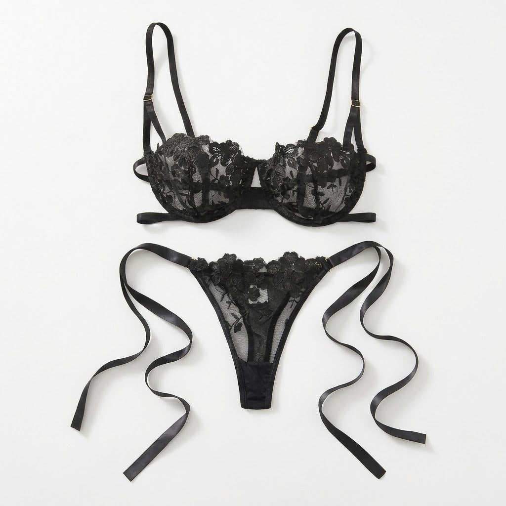 Black petal set