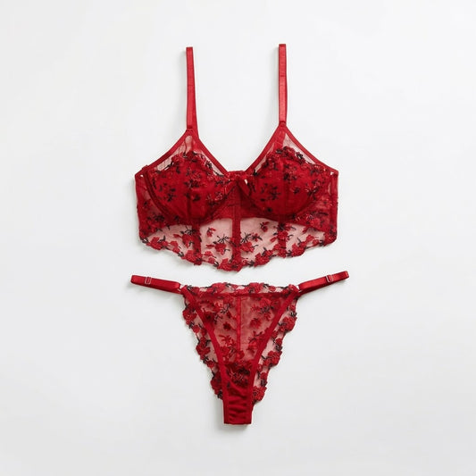 Velvet Bloom Corset