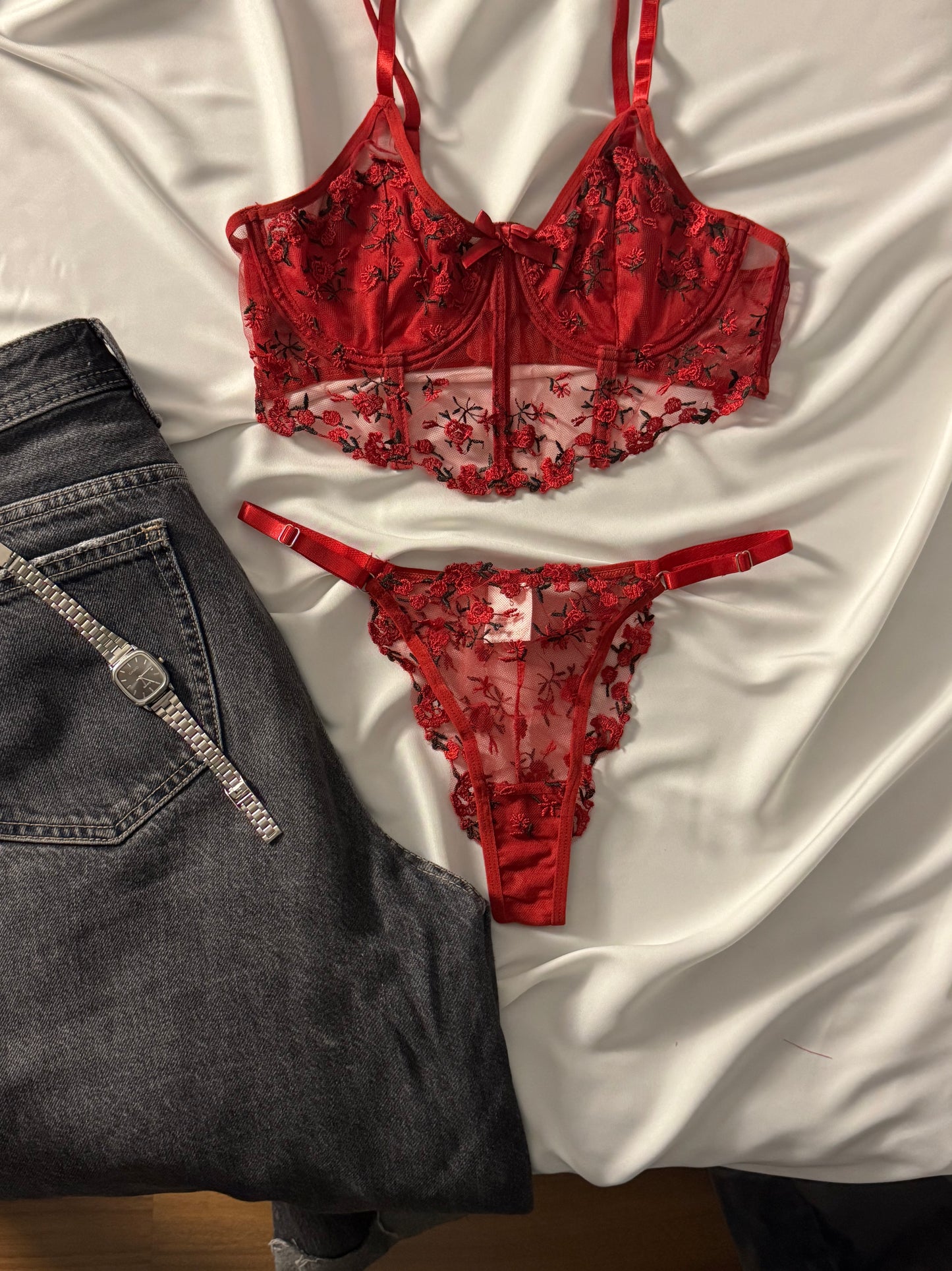 Velvet Bloom Corset