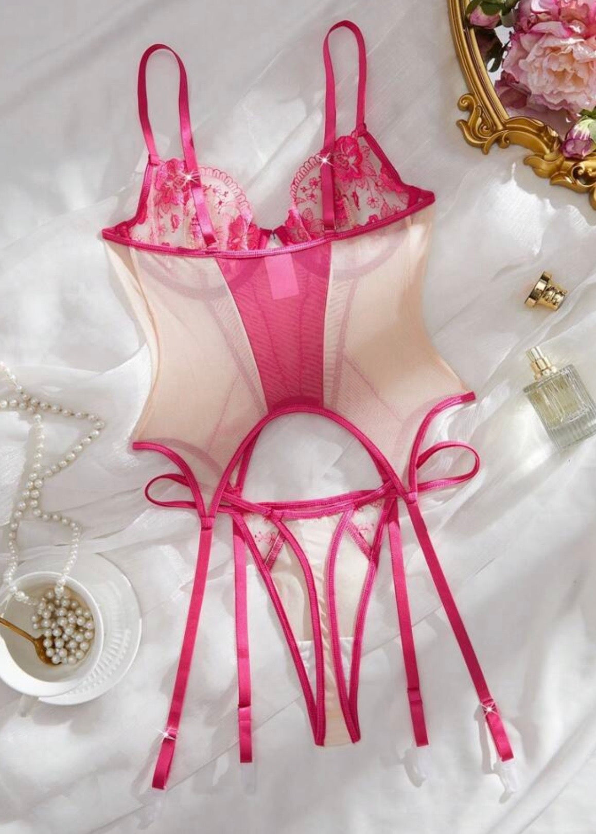 Ruby Lace Bodysuit