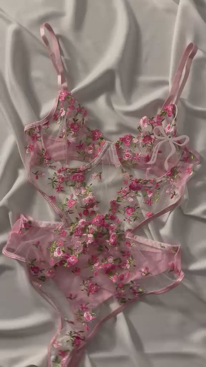 Pink Blossom Bodysuit